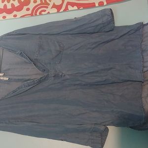 Denim like top